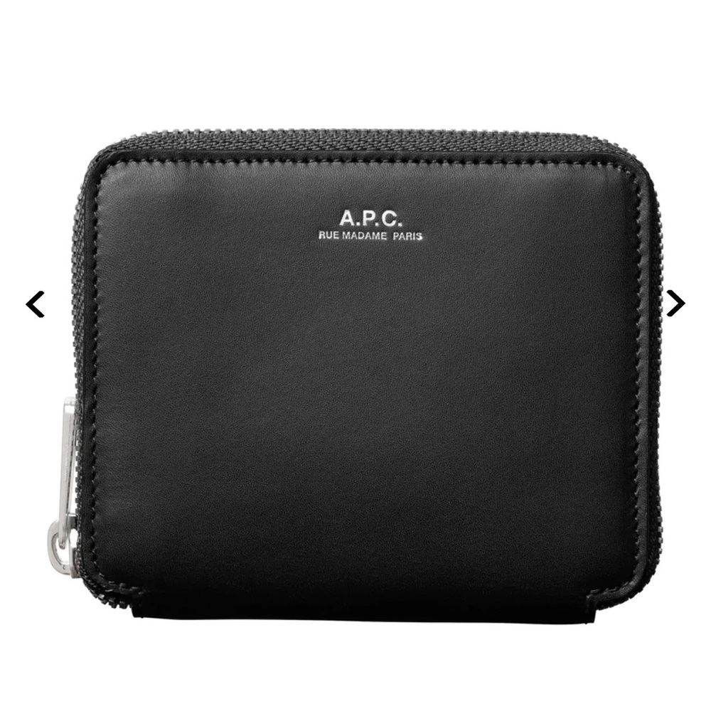 A.P.C. Malo Compact Wallet — Black